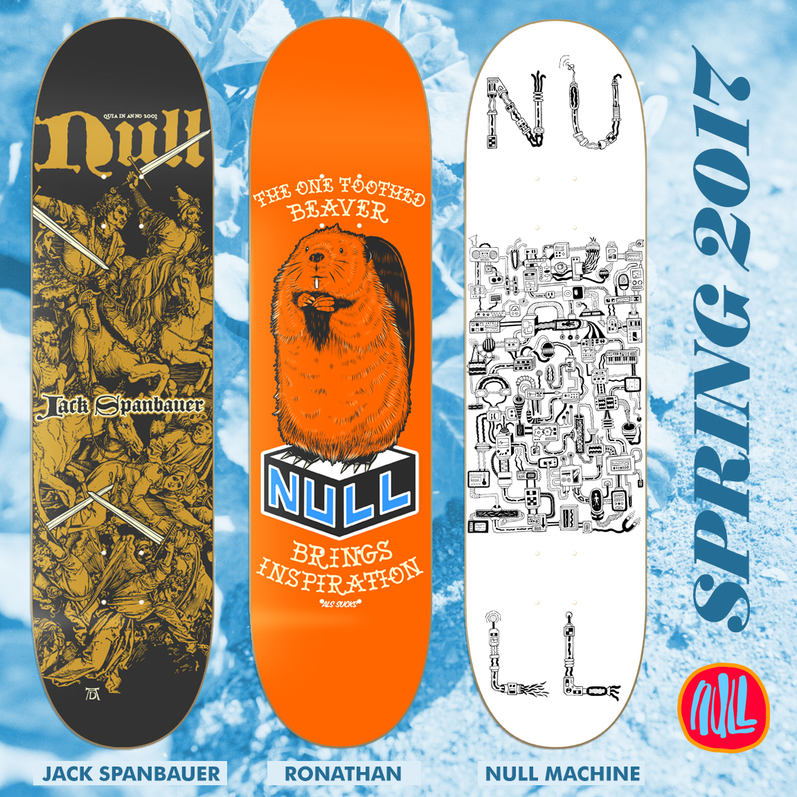 NULL SKATEBOARDS | A skater owned company with none of today's top pros ...